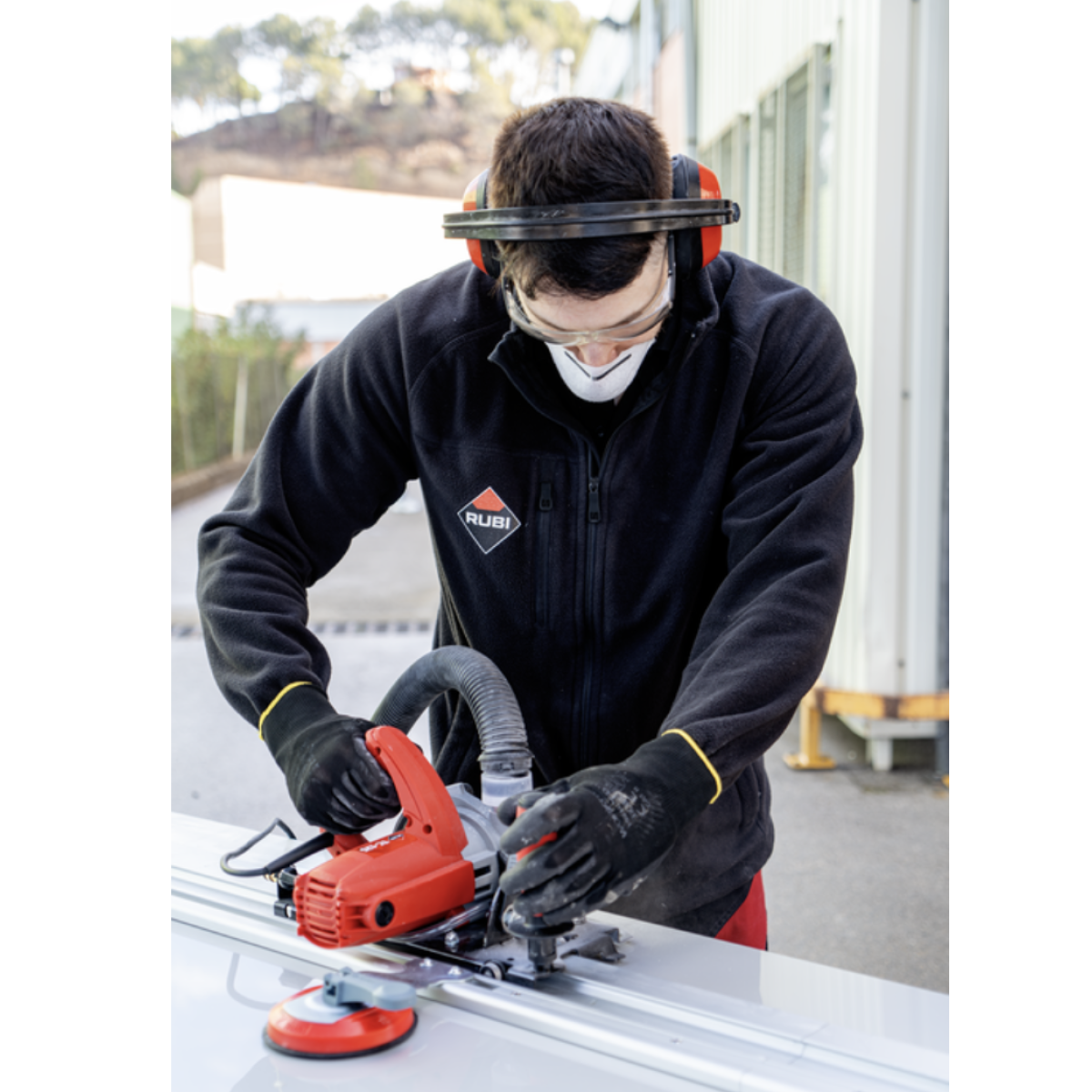 Широкоформатный электрический плиткорез Rubi TC-125 kit (230V-50Hz